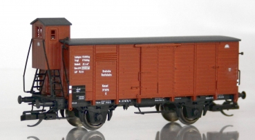 113911 Hädl TT gedeckter Güterwagen - Flachdachwagen Kassel