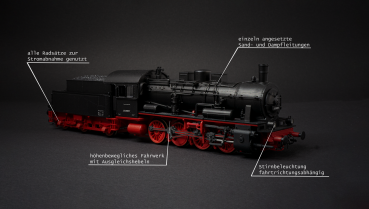 101003-98 Hädl TT Dampflokomotive BR55 digital