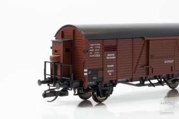 Preview: 113111-11 Hädl TT gedeckter Güterwagen Dresden DRG