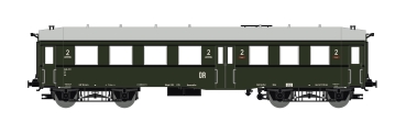 120004-2 Saxonia Modellbau TT Personenwagen Bauart "Altenberg", 2. Klasse, DR, Ep.3