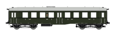 120052 Saxonia Modellbau TT Personenwagen Bauart "Altenberg", 3. Klasse, PKP, Ep.3