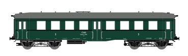 120054 Saxonia Modellbau TT Personenwagen Bauart "Altenberg", 3. Klasse, CSD, Ep.3
