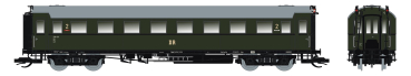 120228 Saxonia Modellbau TT Sächsische Schnellzugwagen Bauart "C4üSa07", 2. Klasse, DR, Ep.3