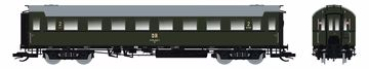 120229 Saxonia Modellbau TT Personenwagen Bauart "C4üSa07", 2. Klasse, DR, Ep.4