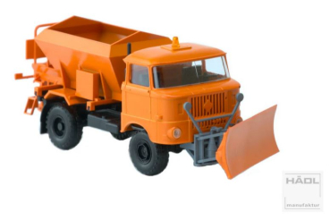 121056-15 Hädl TT IFA W50LA Streuwagen mit Schiebeschild