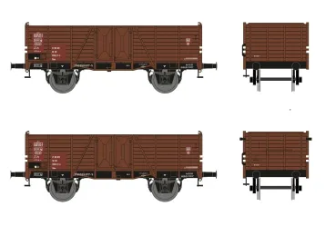 Preview: 25115 Hädl TT Güterwagenset III, 2 offene Güterwagen Ep. IV DR Exklusivmodell Nr. 10