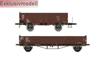 25116 Hädl TT Güterwagenset IV, 2 offene Güterwagen Ep. IV DR Exklusivmodell Nr. 11