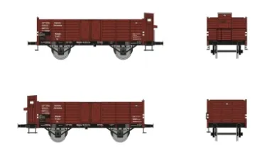 Preview: 25119 Hädl TT Güterwagenset I, 2 offene Güterwagen Ep. II DRG Exklusivmodell Nr. 14