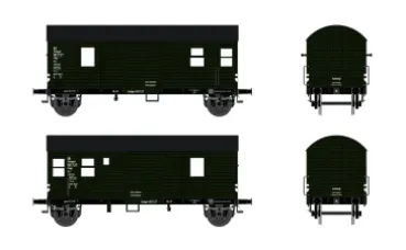 Preview: 25124 Hädl TT Güterzugbegleitwagen Pwgs44 DB Ep. III Exklusivmodell Nr. 19