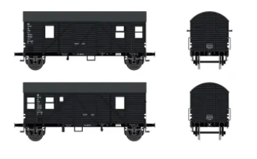Preview: 25126 Hädl TT Güterzugbegleitwagen Pwgs44 DRG Ep. II Exklusivmodell Nr. 21