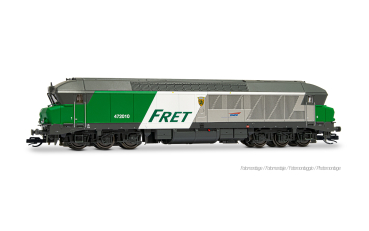 HN9088 Arnold TT Diesellokomotive CC 72010 FRET