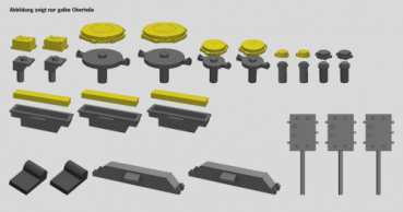 Preview: 720000 Hädl TT Starter-Set Gleiskästen