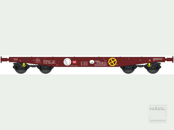 113455-2 Hädl TT Flachwagen Rmms 3960