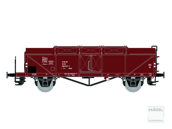 116414 Hädl TT 6-m-Wagen Klappdeckelwagen