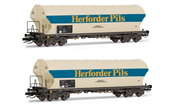 HN9749 Arnold TT vierachsiger Getreidesilowagen Herforder Pils