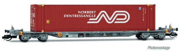 HN9766 Arnold TT vierachsiger Containerwagen der Bauart Sffgmss