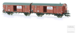 113183 Hädl TT gedeckter Güterwagen Leig-Einheit der DR
